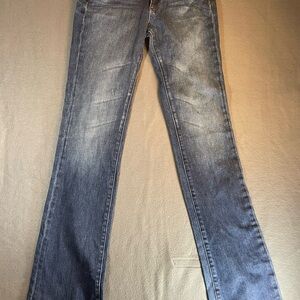 PAIGE Blue Boot Cut Jeans